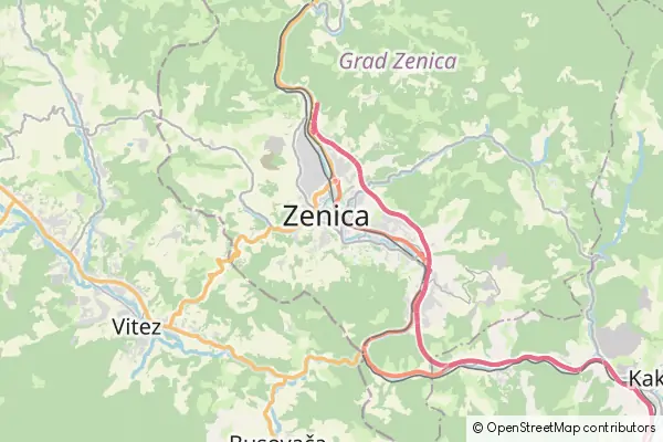 Karte Zenica