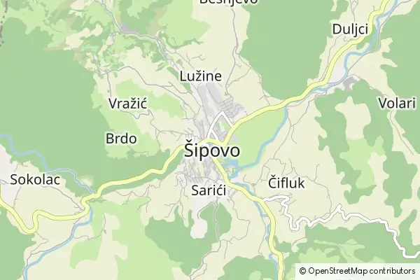 Karte Šipovo