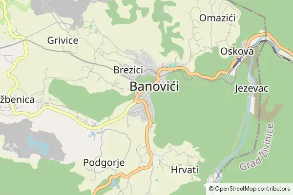 Karte Banovići