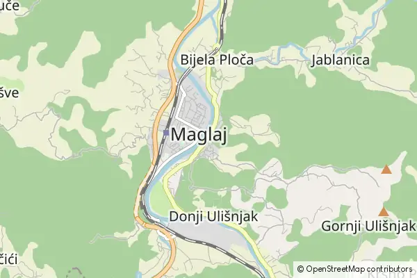 Karte Maglaj