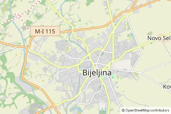Karte Bijeljina