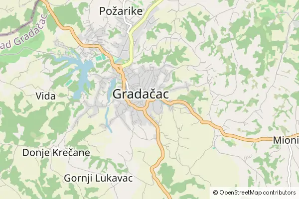 Karte Gradačac