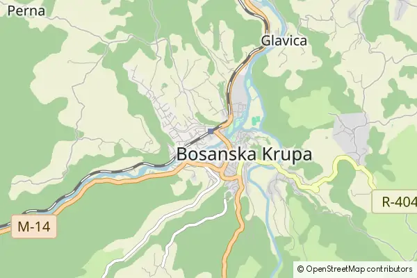 Karte Bosanska Krupa