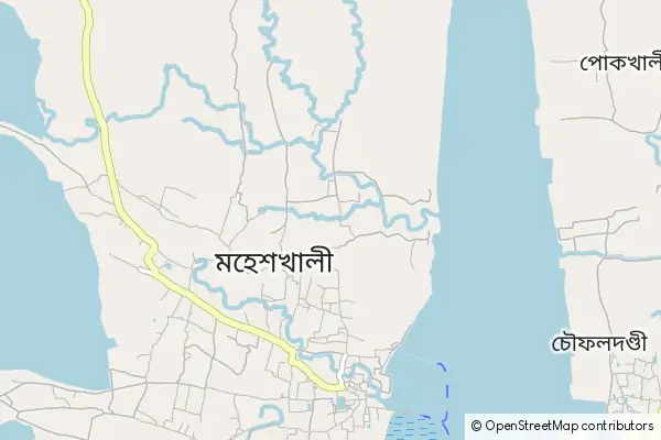 Karte: Maheshkhāli • © OpenStreetMap contributors Karte Maheshkhāli