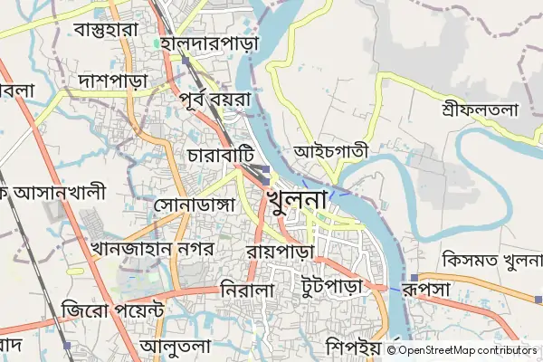 Karte Khulna City