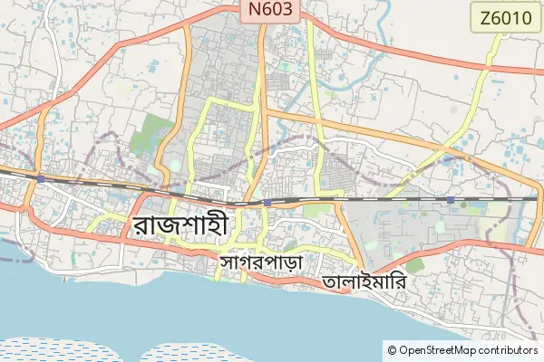 Karte Rajshahi City