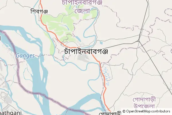 Karte Nawābganj