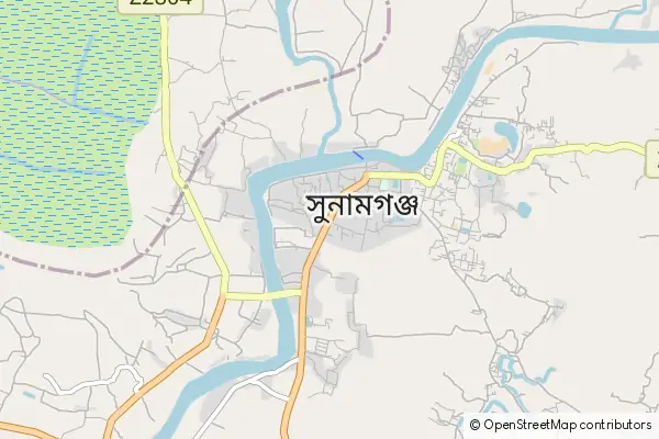 Karte Sunamganj