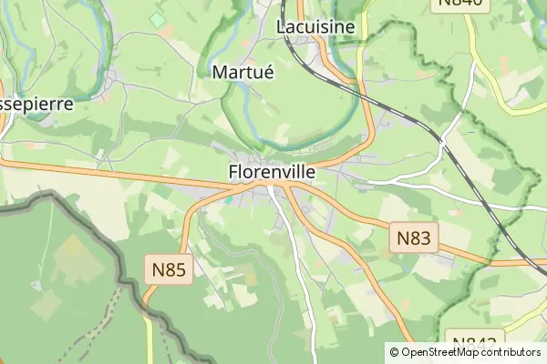 Karte Florenville