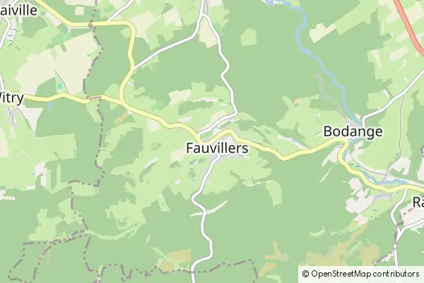 Karte Fauvillers