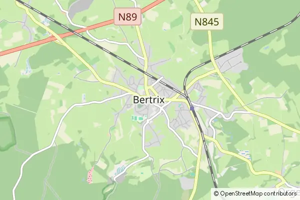 Karte Bertrix