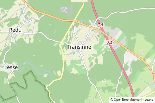 Karte Transinne