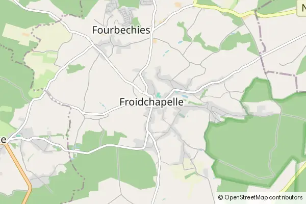 Karte Froidchapelle