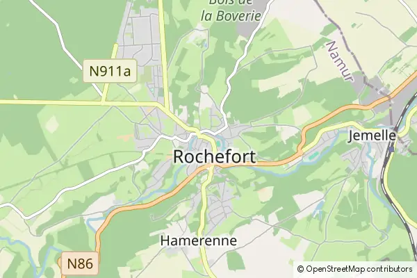 Karte Rochefort