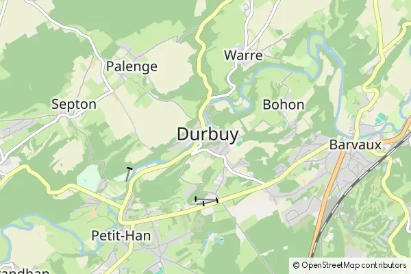 Karte Durbuy