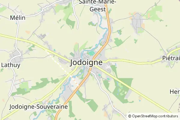 Karte Jodoigne