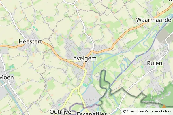 Karte Avelgem