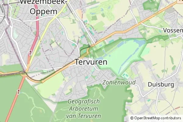 Karte Tervuren