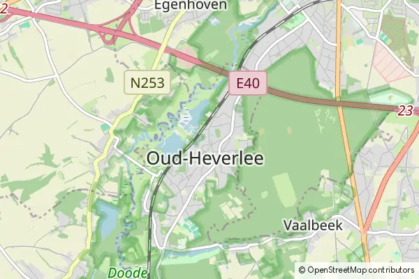 Karte Oud-Heverlee