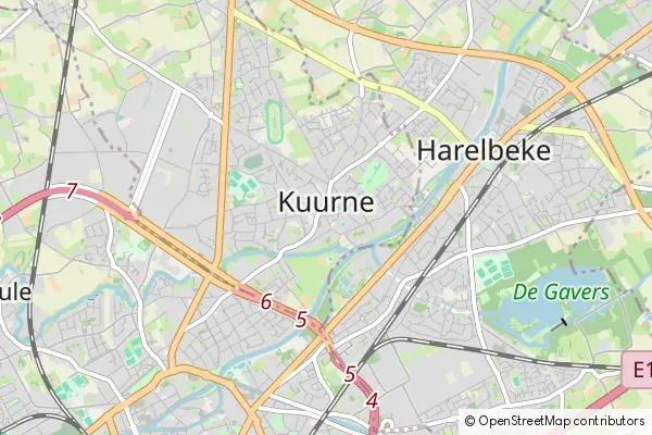 Karte Kuurne