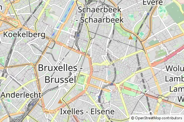 Karte Saint-Josse-ten-Noode/Sint-Joost-ten-Node