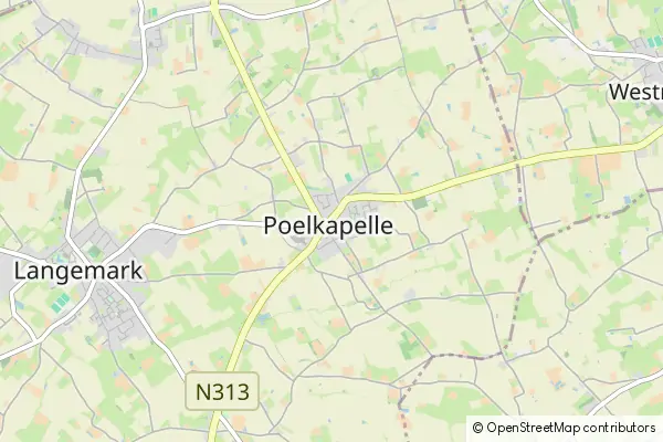 Karte Poelkapelle