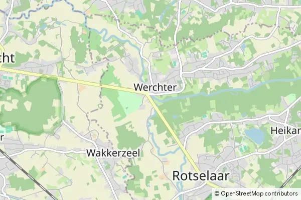 Karte Werchter