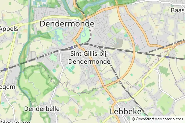 Karte Sint-Gillis-bij-Dendermonde