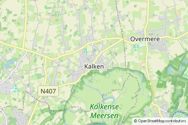 Karte Kalken