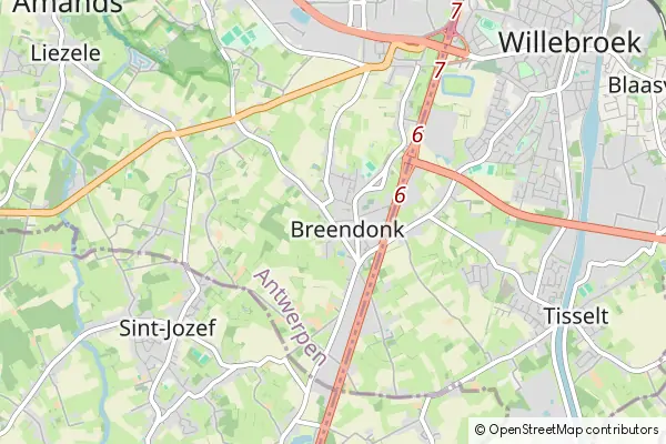Karte Breendonk