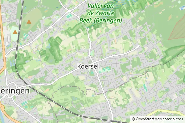 Karte Koersel