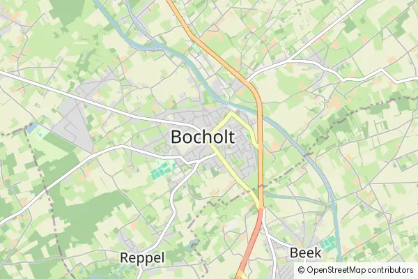 Karte Bocholt