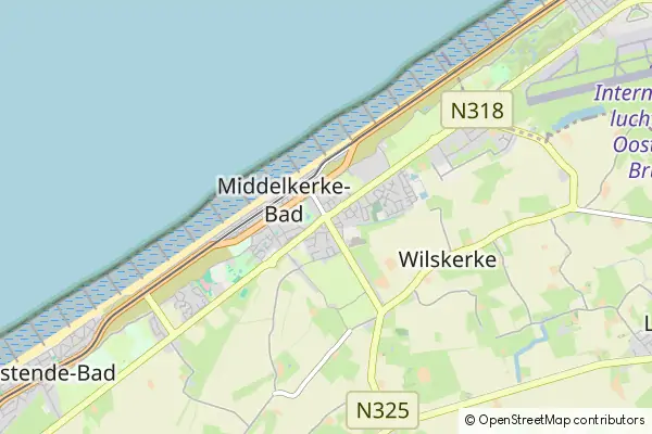 Karte Middelkerke