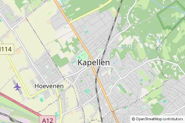 Karte Kapellen