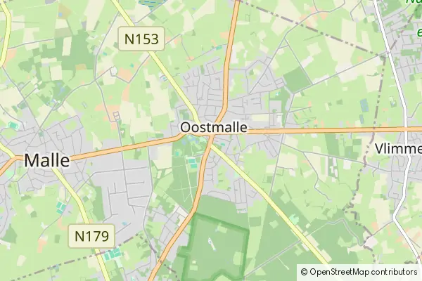 Karte Oostmalle