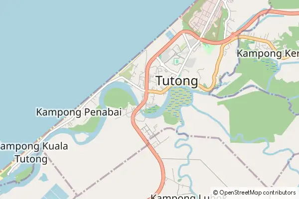 Karte Tutong