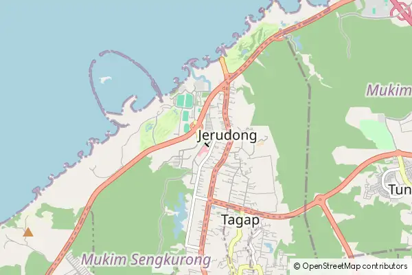 Karte Jerudong