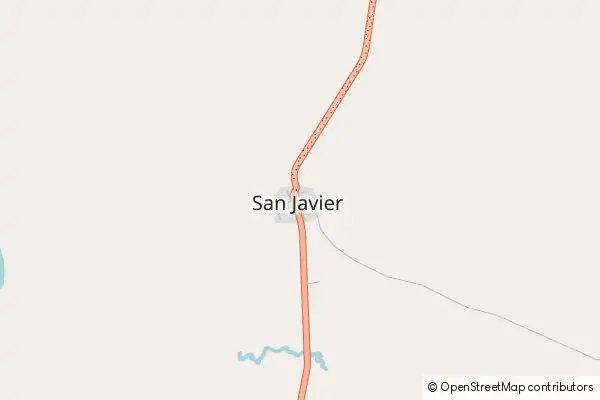 Karte San Javier