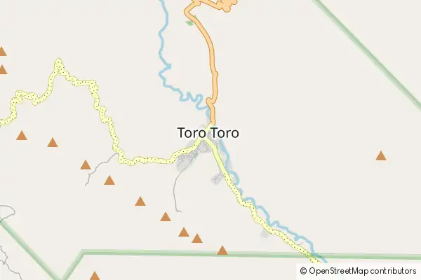 Karte Torotoro