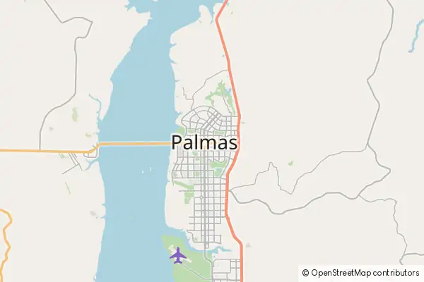 Karte Palmas