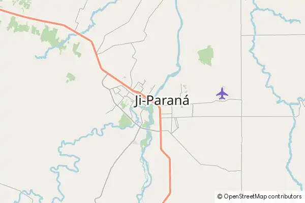 Karte Ji-Paraná