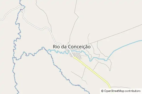 Karte Rio da Conceição