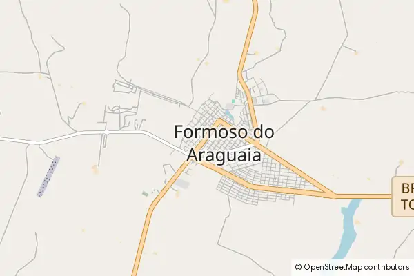 Karte Formoso do Araguaia