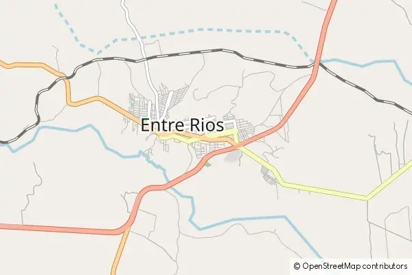 Karte Entre Rios