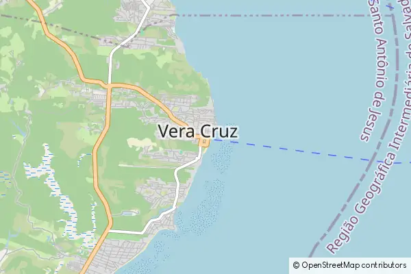 Karte Vera Cruz