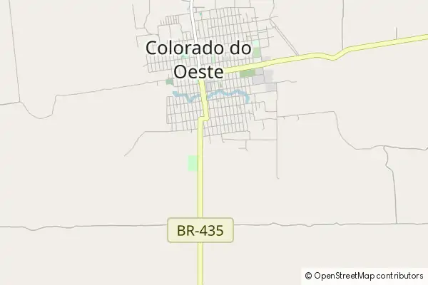 Karte Colorado do Oeste