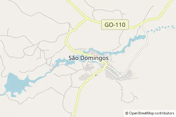 Karte São Domingos