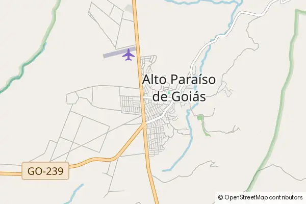 Karte Alto Paraíso de Goiás