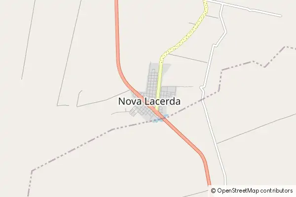 Karte Nova Lacerda