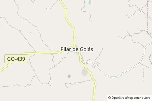 Karte Pilar de Goiás